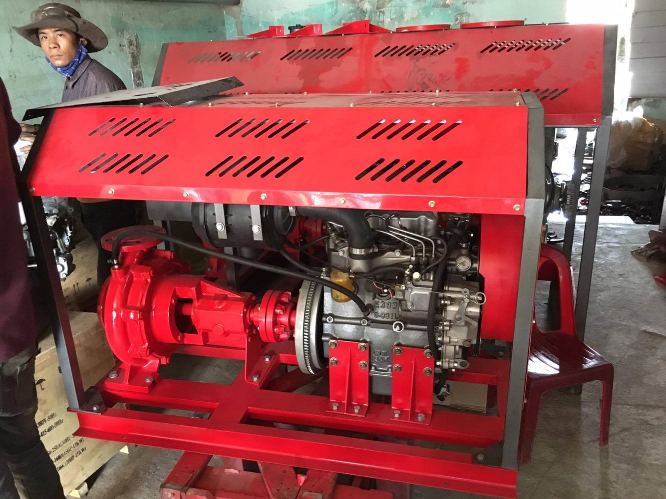 Máy bơm Huyndai Diesel CA40-250A 20 HP